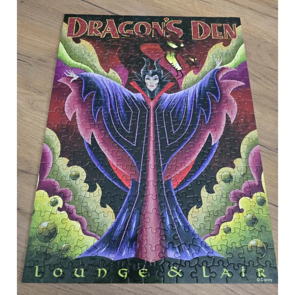 Disney Villains 5 Jigsaw Puzzle Set Ceaco 3702-3 Maleficent Ursula 2350 Pieces